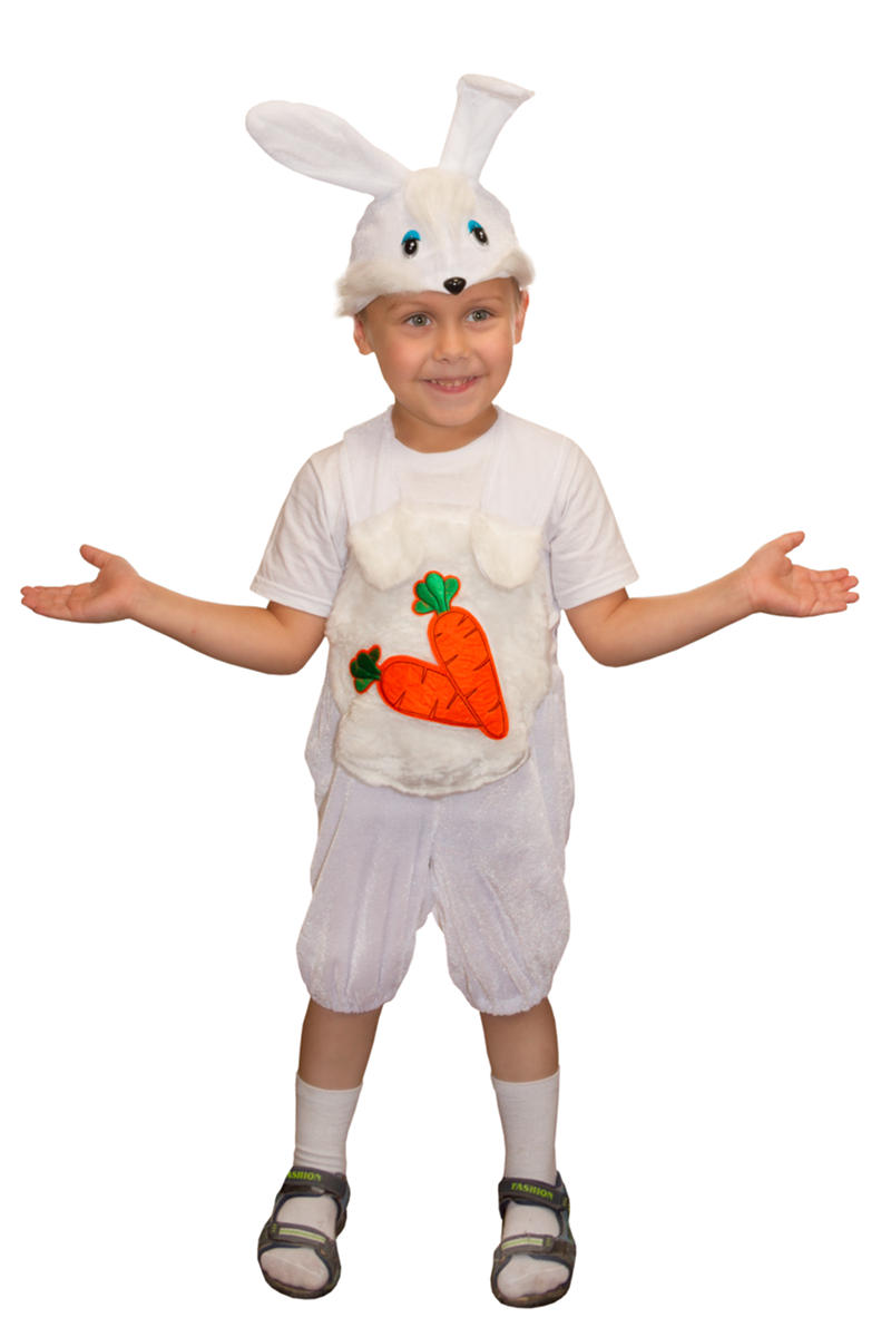 картинка Зайчик с морковкой от магазина Школьныйстиль.рф