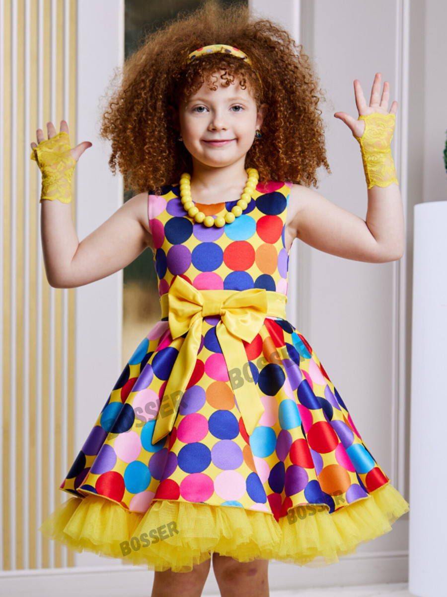 Фото детского платья в стиле стиляги "Платье Элли" 