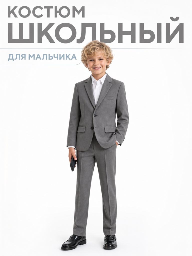 картинка Школьный костюм для мальчика вискоза  Pigon Maxi Ekonomi 2-ка  от магазина Школьныйстиль.рф