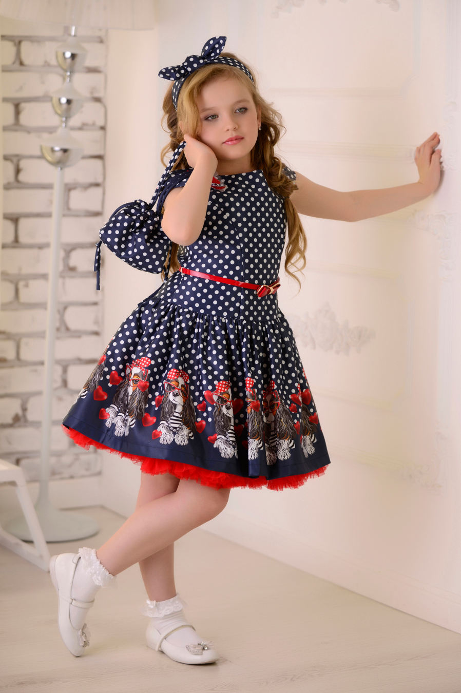 Фото детского платья в стиле стиляги "Платье Блис" 