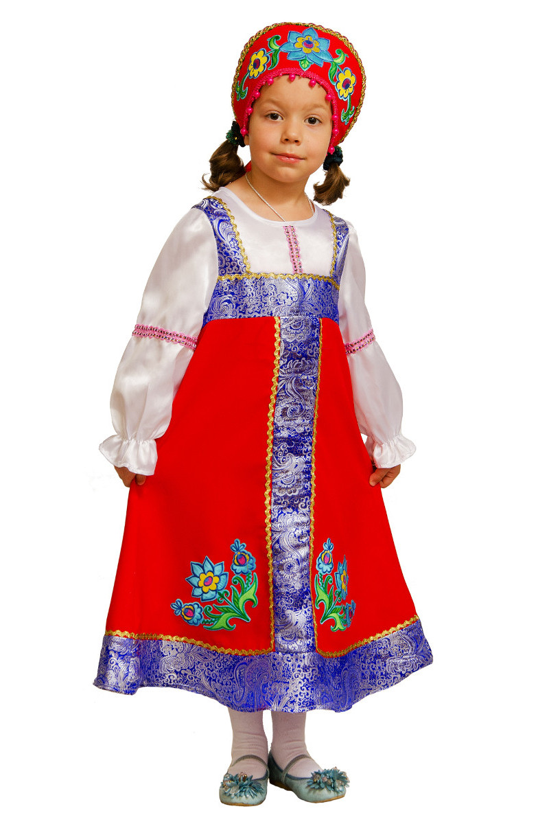 русский национальный костюм фото для детей