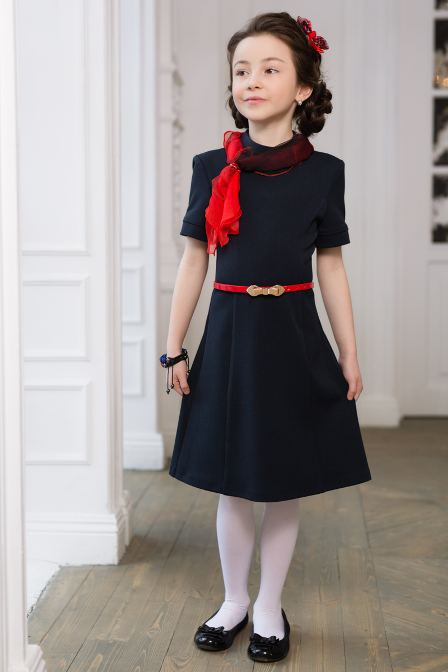 картинка Платье школьное для девочки Ясмина от магазина Школьныйстиль.рф
