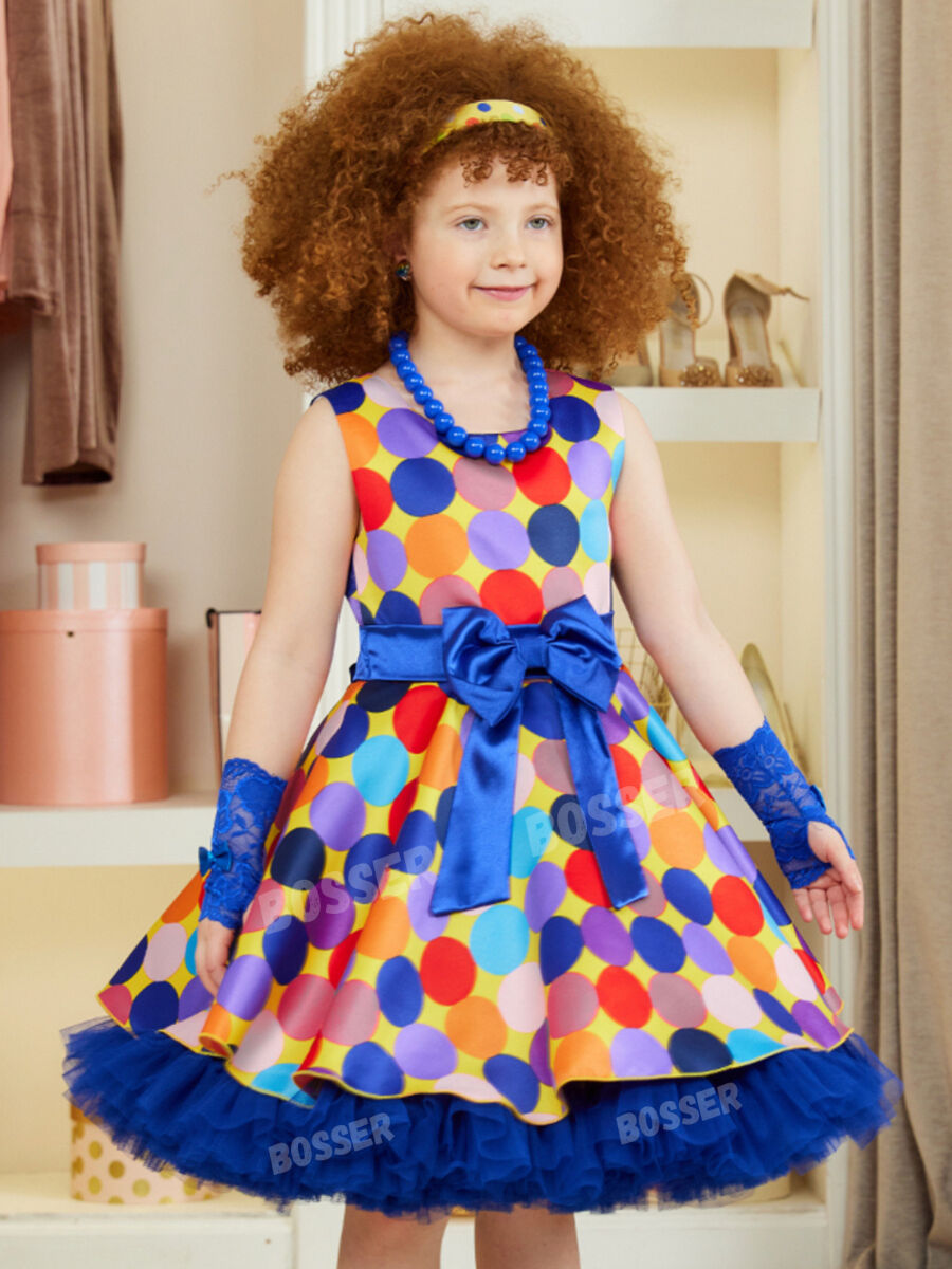 Фото детского платья в стиле стиляги "Платье Элли" 