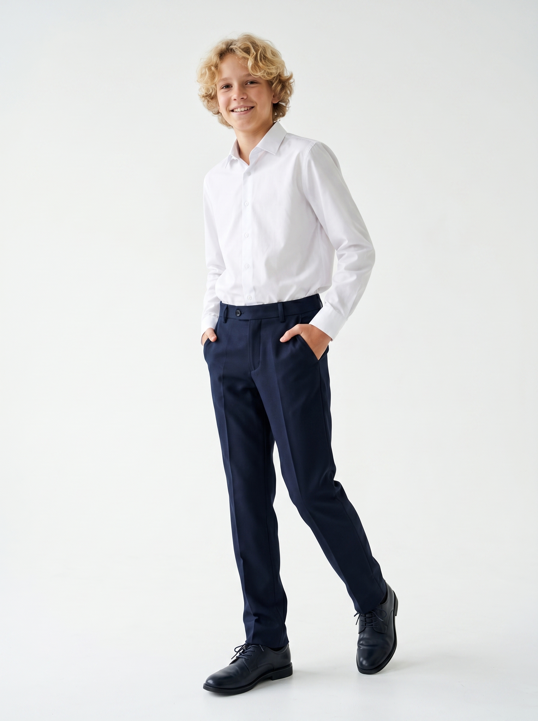 картинка Брюки классические для подростка  от магазина Школьныйстиль.рф