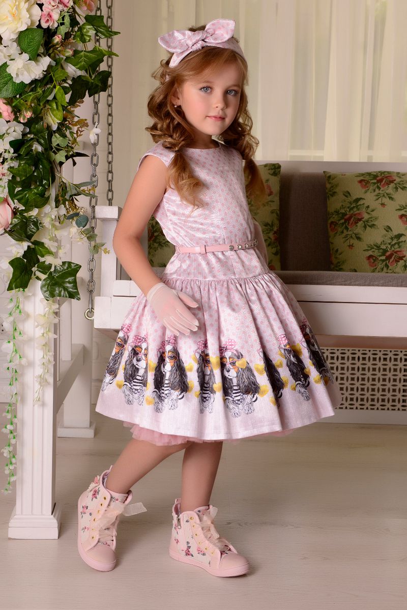 Фото детского платья в стиле стиляги "Платье Блис" 
