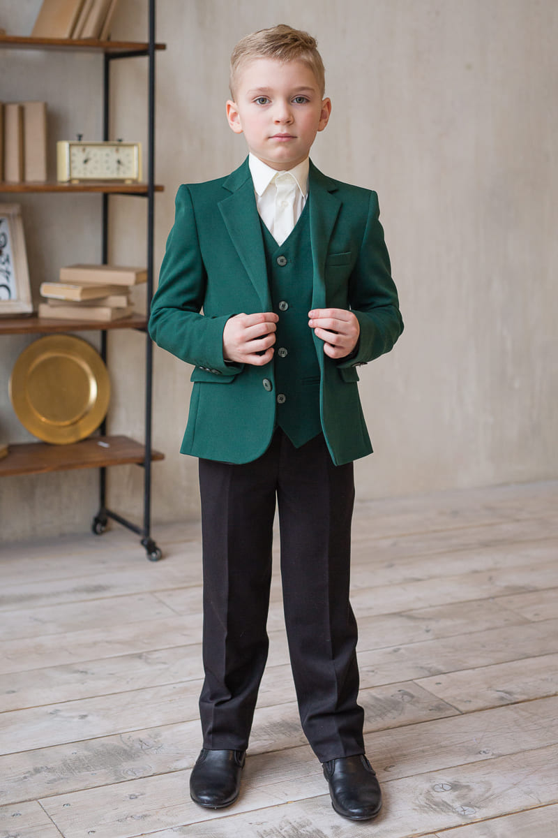 картинка Пиджак  школьный для мальчика полушерсть от магазина Школьныйстиль.рф